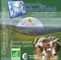 Voir le site de Nadine et Patrick, agriculteurs en Bio  Pierrefiche d'Olt